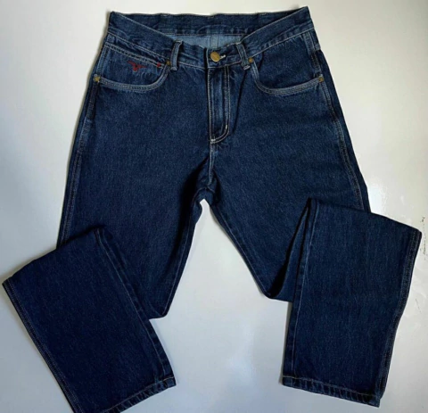 Calças Masculina jeans country 100% algodão