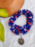 Guia de Ogum Azul | Fio de conta de Ogum Azul e Vermelho
