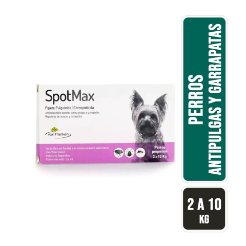 Pipeta Spotmax Perro 2 a 10kg - comprar online