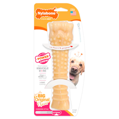 Juguete Nylabone Hueso Masticable Texturizado - comprar online