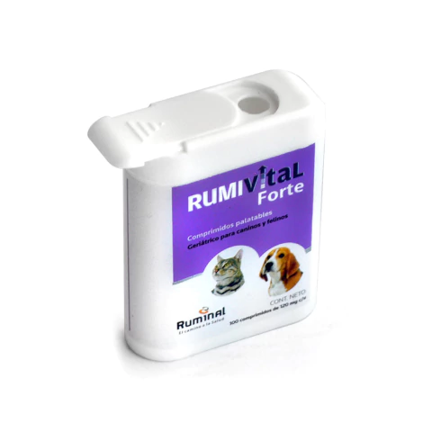 Rumivital Forte Perro Gato 120mg x 100 Comprimidos