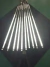 15 Tubos snowfall LED branco frio IP44 com 10cm bivolt. - comprar online