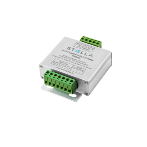 Amplificador de sinal para fita LED RGBW 12V/24Vcc. - comprar online
