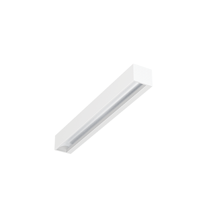 Arandela linear com iluminação assimétrica de Parede LED Retangular 5000K 17,9W Bivolt 59,2x7,3x6,5cm Alumínio Branco Fosco. - comprar online