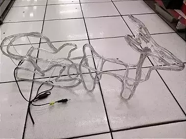 Armação De Rena com trenó LED Branco Frio 8 funções bivolt IP44 uso externo. - comprar online
