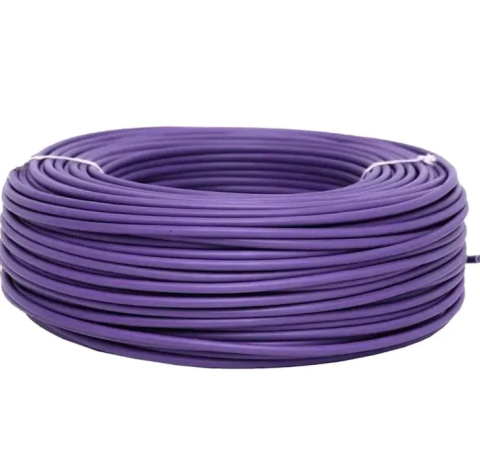 Cabo Flexível 750V 1mm Lilás Rolo Com 100 Metros. - comprar online