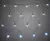 Cortina rede De Natal 160 LEDS Luz Azul e fio verde 8 Funções 6.00m com estrelas na ponta 127V. - comprar online