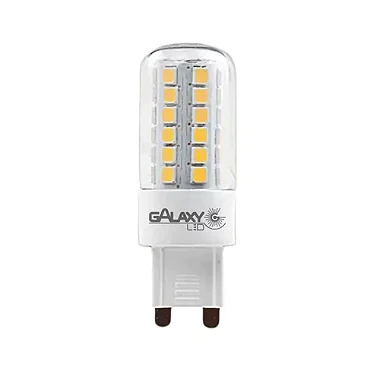 Lâmpada LED G9 3W 3000K branco quente bivolt. - comprar online