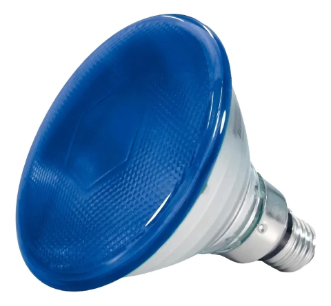 Lâmpada Par38 80W 127V 30° Azul. - comprar online