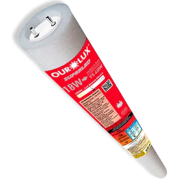 Lâmpada Superled Tubular T5 18W sem Driver bivolt 4000K. - comprar online