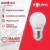 Lâmpada Superled S30 4W Bolinha Bivolt 2700K branco quente E14. - RT Iluminação