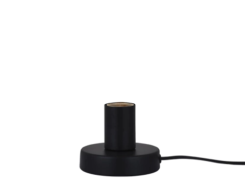 Luminária De Mesa Aço E27 Single Taschibra Preto. - comprar online