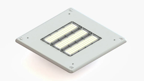 Luminária posto de combustível 200w LED Osram 18000lm IP66 bivolt. - comprar online