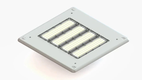 Luminária posto de combustível 400w LED Osram 36000lm IP66 bivolt. - comprar online