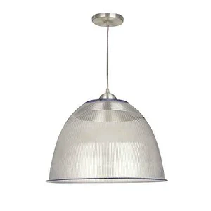 Luminária prismática pendente 22 polegadas cabo PP Incolor E-27. - comprar online