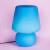 Abajur Micro Lampe Ø15x20cm Polietileno Azul. - RT Iluminação