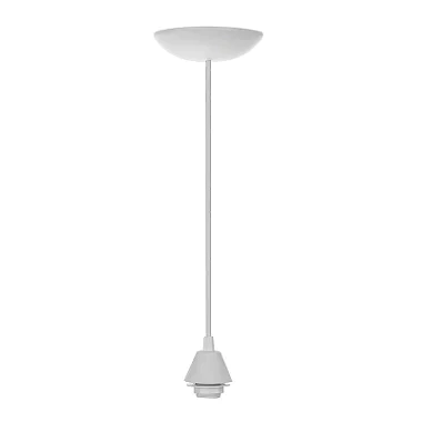 Pendente branco 1,20m com soquete E-27 rosca longa completo para 1 lâmpada. - comprar online