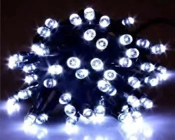 Pisca de Natal 300 Leds Branco Frio 8 Funções fio verde conector macho e fêmea 30 Metros 127V. - comprar online