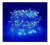 Pisca de Natal 50 Leds Azul 8 Funções 5 Metros fio transparente 127V. - RT Iluminação