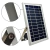 Imagem do Refletor LED solar com controle 10w 25 leds auto recarregável 3000K IP67.