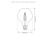 Smart Filamento Wi-fi LED Taschibra 7W G95 2200K. na internet
