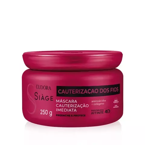 EUDORA SIAGE MASCARA CAUTERIZACAO DOS FIOS 250G