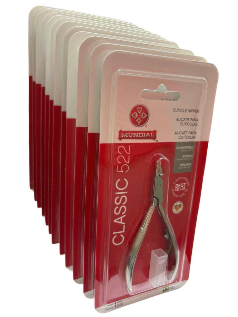 ALICATE MUNDIAL 522C CAIXA COM 12 PEÇAS ( ATACADO R$19,90 UNIDADE )