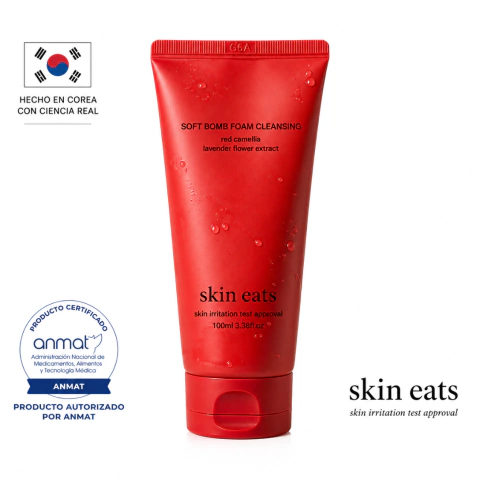 Espuma coreana limpiadora suave premiun - Skin Eats