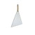 Espelho Geometric com Alça em Couro - 35cm - comprar online