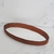 Bandeja Ovale Treccia Oval em Couro Trançado com Fundo Espelhado - comprar online