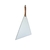 Espelho Geometric com Alça em Couro - 35cm