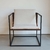 Imagem do Poltrona Minimal em Metal com Almofada - Pronta Entrega