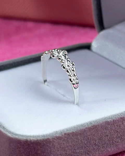 Anel Flores Entrelaçadas em Prata 925 - comprar online