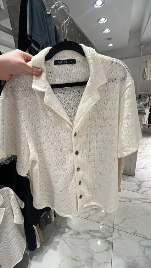 CAMISA MALAGA TEJIDA