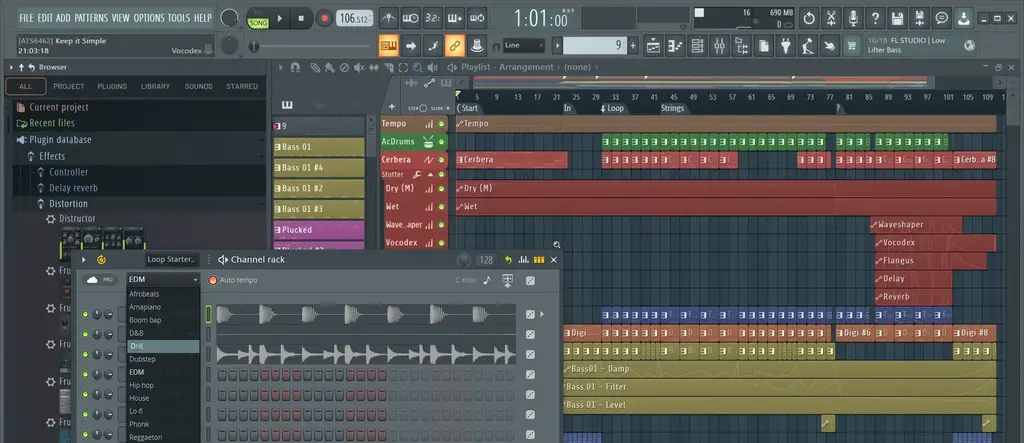 Interface do FL Studio 26