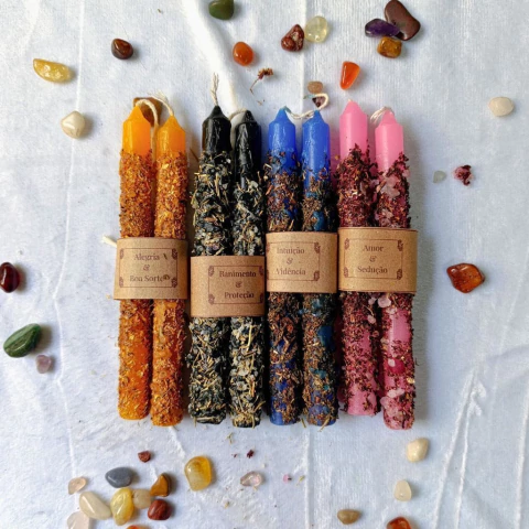 Velas Ritualísticas - coleção completa com 6 unidades - comprar online