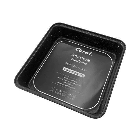 Asadera Cuadrada 25,5x24,5x5 - comprar online