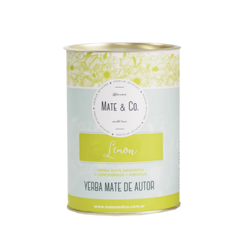 Kit Mate de Ceramica Azul con Bombilla + Blend en Lata Mate & Co - tienda online