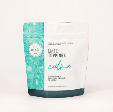 Calma Mate Topping Doypack x 45 g Mate & Co - comprar online