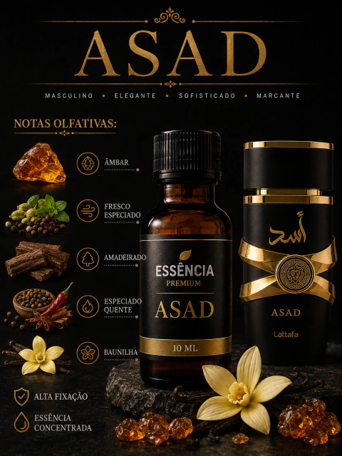 ESSENCIA ARABE PREMIUM INSPIRADA ASAD