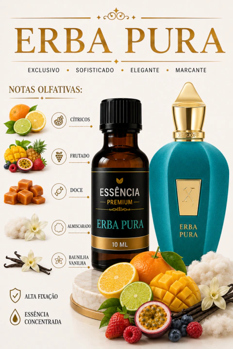 ESSENCIA ARABE PREMIUM INSPIRADA ERBA PURA