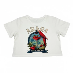 CROPPED ESTAMPADO ARARA RJ - comprar online