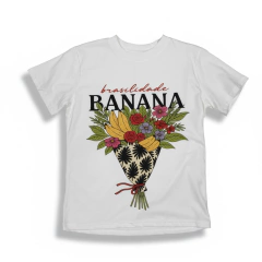 CAMISETA ESTAMPADO BANANA FLORAL - comprar online