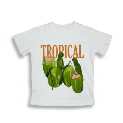 CAMISETA ESTAMPADO TROPICAL COQUEIRO - comprar online