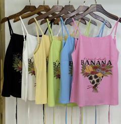 REGATA ESTAMPA BANANA