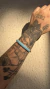 Bracelete Azul Dourado - Unas
