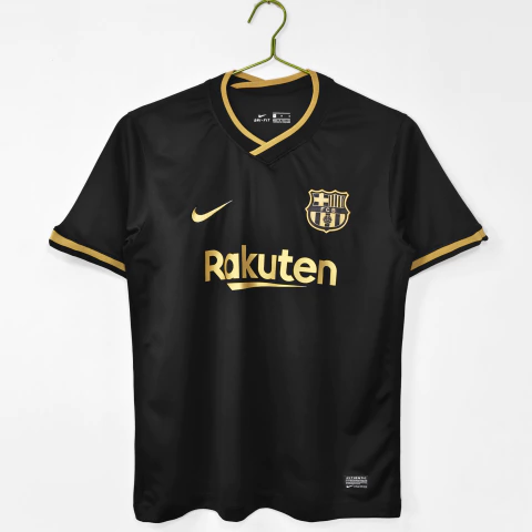 Camisa Barcelona Preta Torcedor Away Nike - 2020/21 - comprar online