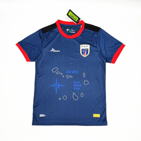 Camisa Cabo Verde Home I 2024 - Torcedor - Azul
