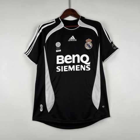 Camisa Retro Real Madrid - 06/07 - Preta - comprar online