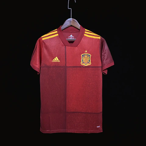 Camisa Retrô Espanha 2020/21 - Vinho